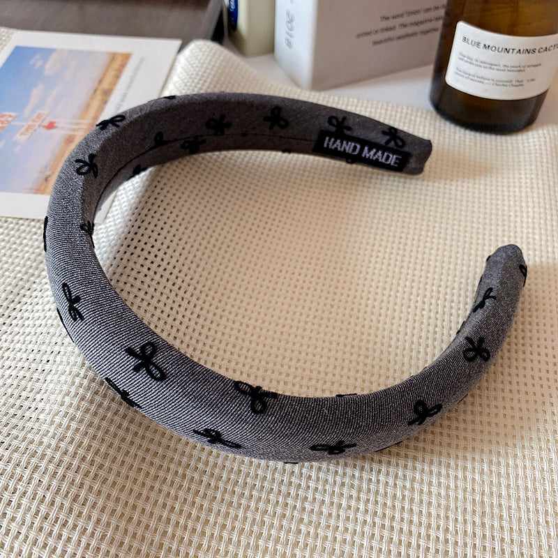 Wholesale Korean style wide-brimmed bow headband
